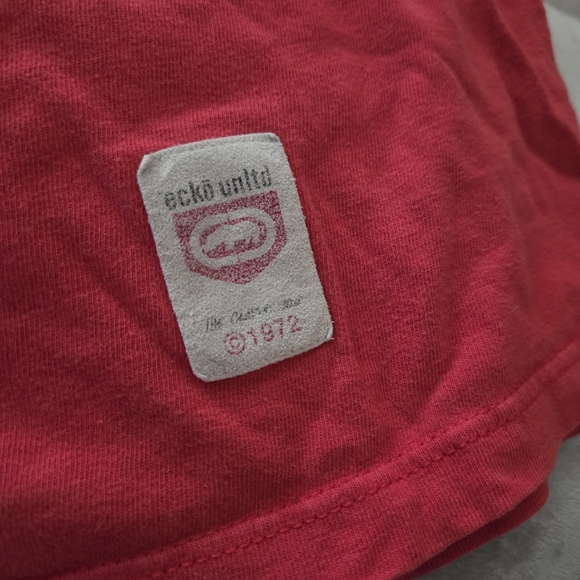 Ecko Unlimited Red Long Sleeve Tee - Picture 4 of 4